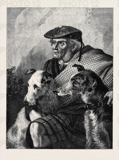"WAITING FOR THE SHOT," JAMES HARDY, JUN., IN THE DUDLEY GALLERY, 1871