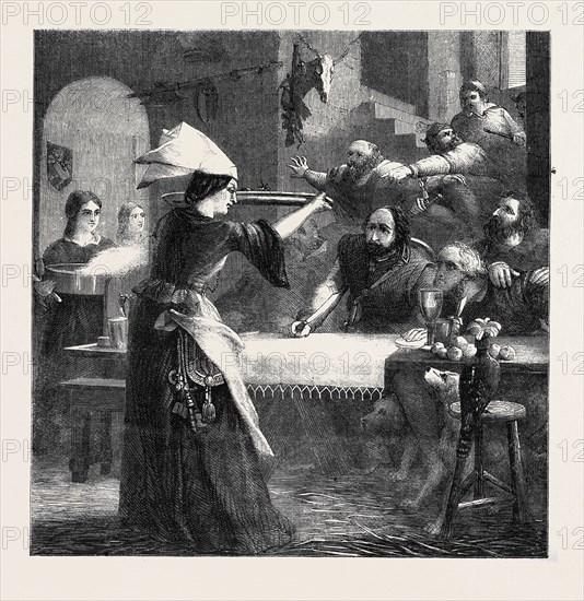 "THE SPUR IN THE DISH," BY MR. BELL SCOTT