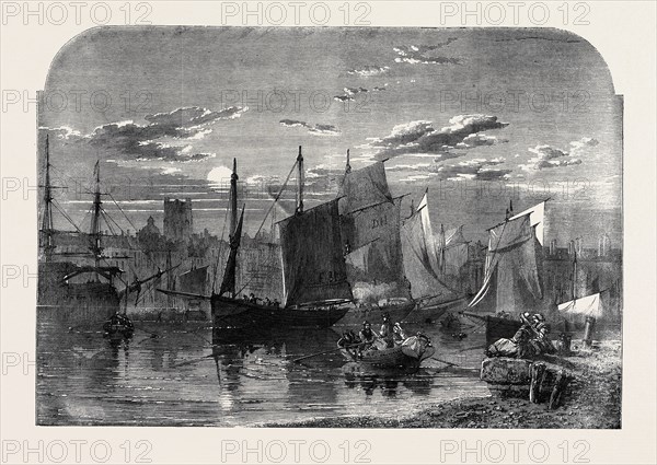 THE PORT OF DIEPPE