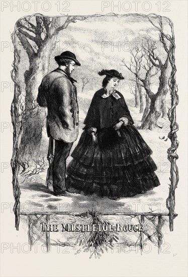 DRAWN BY J. GILBERT, "BESSY," HE SAID, AND HE AGAIN STOPPED HER IN THE NARROW PATH, STANDING IMMEDIATELY BEFORE ON THE WAY, "YOU REMEMBER ALL THE CIRCUMSTANCES THAT MADE US PART?"