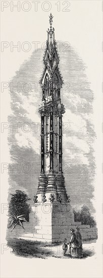MEMORIAL OF THE LATE SIR JOSEPH PAXTON AT COVENTRY, 1868