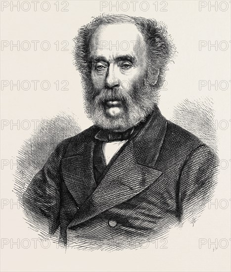 MR. JOSEPH WHITWORTH, OF MANCHESTER. FOUNDER OF THE WHITWORTH SCHOLARSHIPS OF MECHANICAL SCIENCE, 1868
