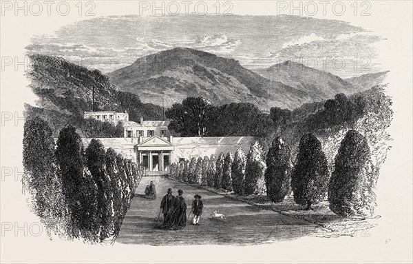 THE VILLA SAN MARTINO, NAPOLEON'S HOUSE IN THE ISLE OF ELBA, 1868