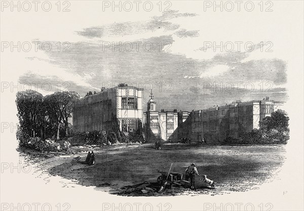 TEMPLENEWSAM, NEAR LEEDS, THE RESIDENCE OF H.C. MEYNELL INGRAM, ESQ., VISITED BY THE PRINCE OF WALES, 1868