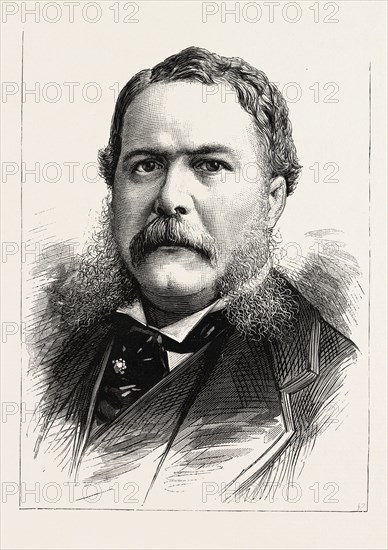 GENERAL CHESTER A. ARTHUR, VICE-PRESIDENT-ELECT OF THE UNITED STATES
