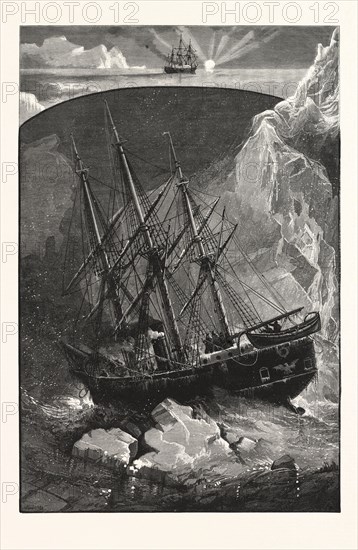 IN SEARCH OF THE NORTH POLE: THE EXPLORING STEAM YACHT JEANNETTE IN THE ICE FLOES OF THE ARCTIC OCEAN