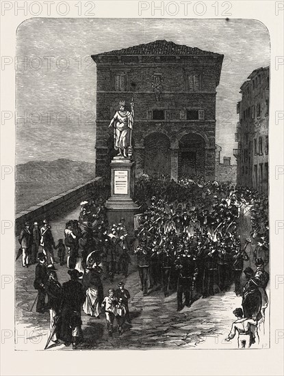 ITALY.â€â€ù ENTRANCE OF THE NEW ADMINISTRATION OF THE REPUBLIC OF SAN MARINO.'