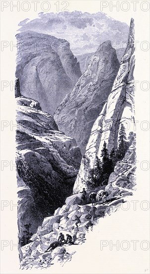 Yosemite National Park, the Merced Chasm, United States of America