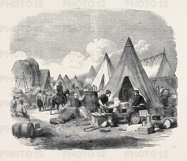 THE COMMISSARIAT CAMP IN THE CRIMEA, 3RD DIVISION