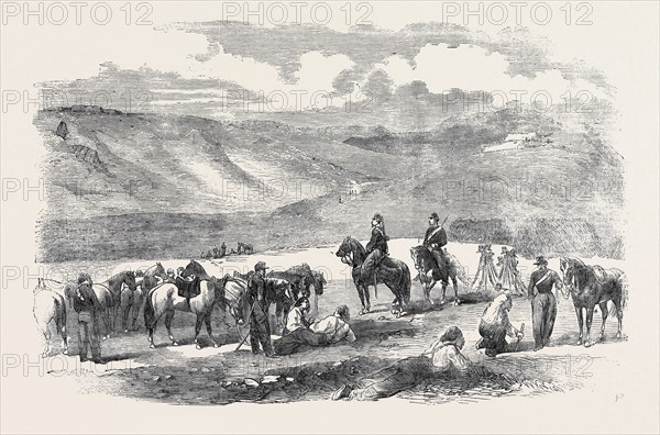 SKETCH IN THE VALLEY OF BY J. A. CROWE.