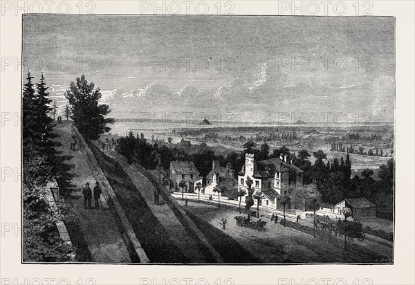 VIEW OF THE BAY OF MOUNT ST. MICHAEL, FROM AVRANCHES, NORMANDY