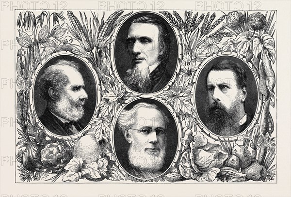 THE VEGETARIAN SYSTEM, SOME LEADING MEMBERS OF THE VEGETARIAN SOCIETY, JOHN DAVIE, ESQ., PROF. F.W. NEWMAN, ISAAC PITMAN, ESQ., W. GIBSON WARD, ESQ.