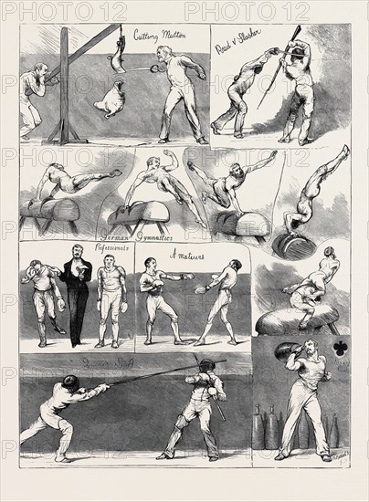 NOTES AT THE ANNUAL ASSAULT OF ARMS OF THE LONDON ATHLETIC CLUB, DECEMBER 5, 1874