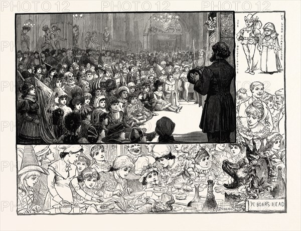 JUVENILE BALL AT THE MANSION HOUSE, LONDON