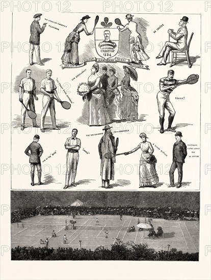 NOTES AT THE LAWN-TENNIS MEETING FOR THE CHAMPIONSHIP OF IRELAND AT DUBLIN