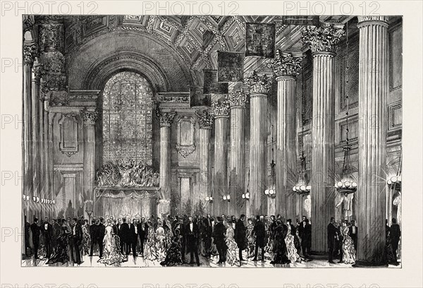 THE EGYPTIAN HALL, MANSION HOUSE, LONDON, UK