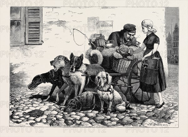 "CHAINS AND SLAVERY, ANTWERP" FROM THE PICTURE BY J.C. DOLLMAN