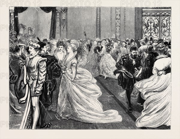 FANCY BALL AT MANCHESTER, 1870