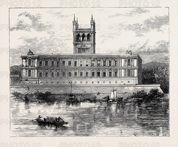 PRESIDENT LOPEZ'S PALACE AT ASUNCION, 1870