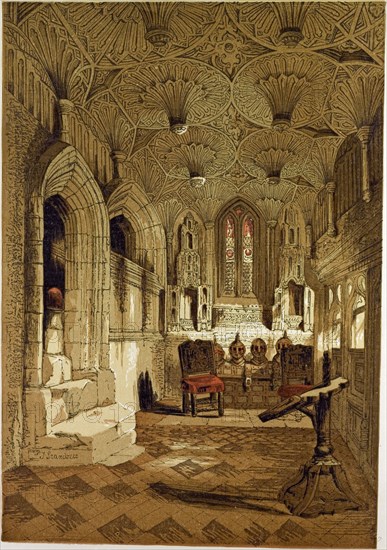 CHANTRY CHAPEL, ADJOINING THE BEAUCHAMP CHAPEL, WARWICK, UK