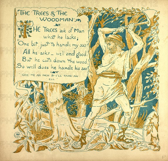 THE TREES AND THE WOODMAN
