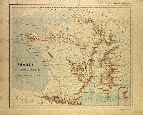 MAP OF FRANCE