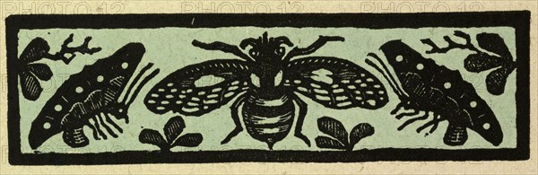 illustration of English tales, folk tales, and ballads. Insects