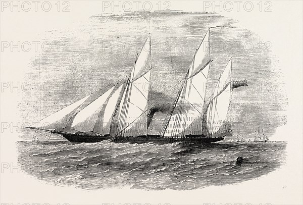 H.M. SCREW GUN-VESSEL WRANGLER, BUILT FOR THE BALTIC, 1854