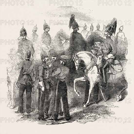 NEW CAVALRY CORPS: THE MOUNTED STAFF, 1854