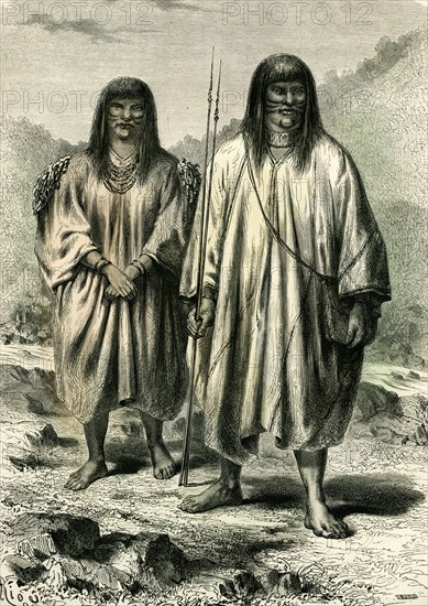 Antis Indians, 1869, Peru