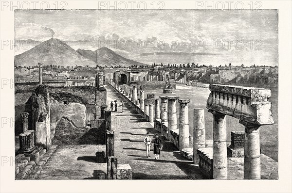 THE FORUM, POMPEII