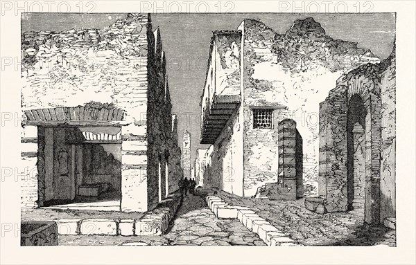 STREET IN POMPEII.