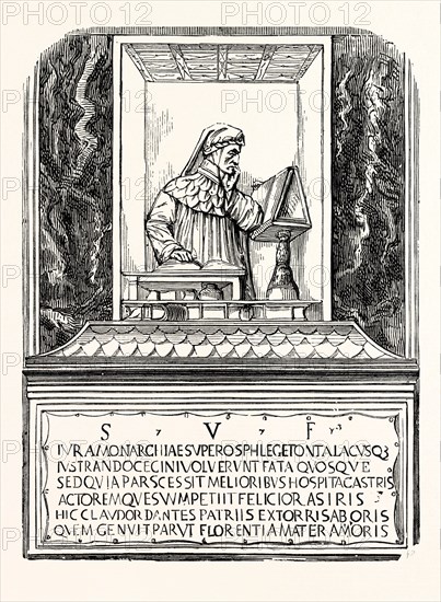 TOMB OF DANTE AT RAVENNA.