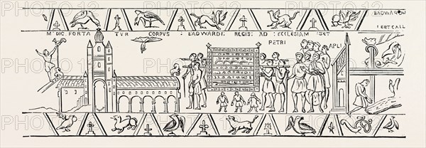 INCIDENTS COPIED FROM THE BAYEUX TAPESTRY.