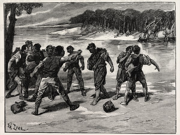 THE SAILORS' QUARREL NEAR BAYONNE