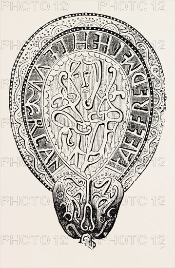JEWEL OF ALFRED THE GREAT FOUND IN THE ISLAND OF ATHELNEY