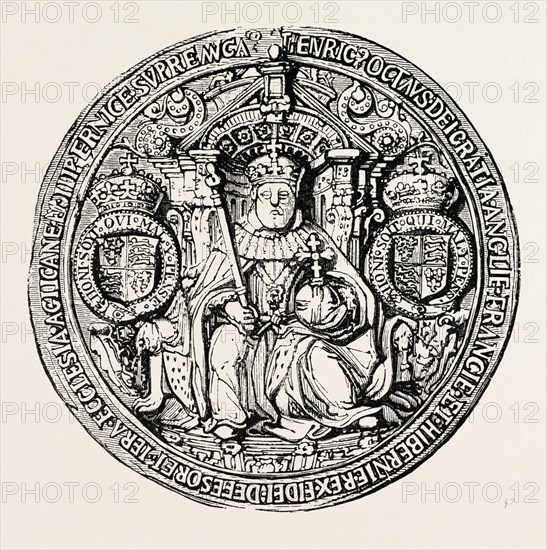 GREAT SEAL OF HENRY VIII.