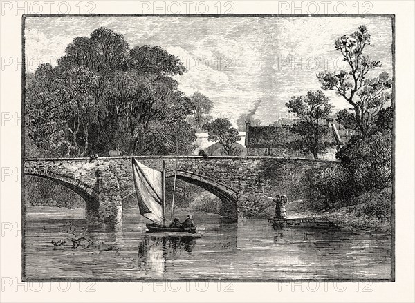 EDINBURGH: THE "TWA BRIGS," CRAMOND