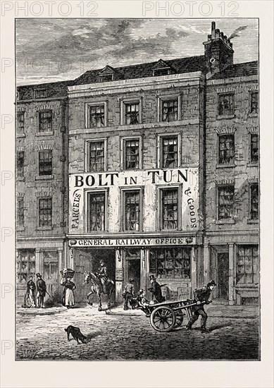 THE BOLT-IN-TUN, 1859, LONDON