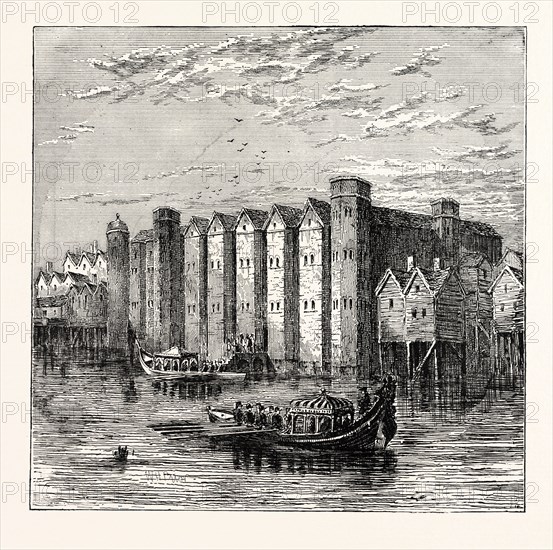 BAYNARD'S CASTLE, FROM A VIEW PUBLISHED IN 1790, LONDON