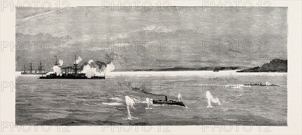 THE CIVIL WAR IN CHILE: THE OPENING SKIRMISH OFF VALPARAISO; On August 20th the Esmeralda and the Magellanes chased two torpedo boats which during the night had got too far out of Valparaiso Bay in a fog. When the fog lifted the torpedo boats found themselves dangerously near the ships, but after a brisk skirmish they escaped into the harbour.