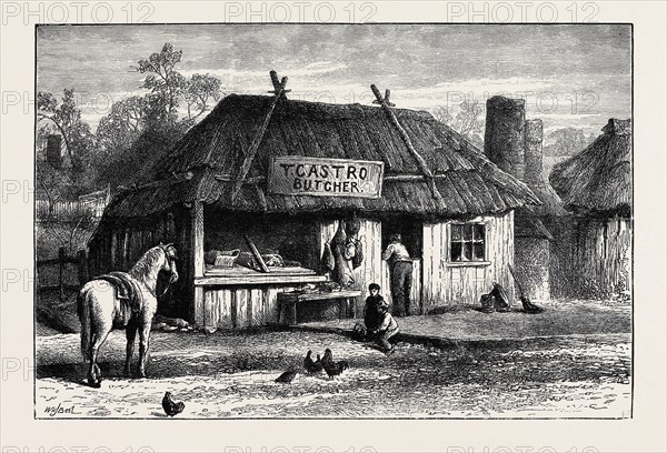 THE SHOP OF CASTRO THE BUTCHER AT WAGGA WAGGA, AUSTRALIA