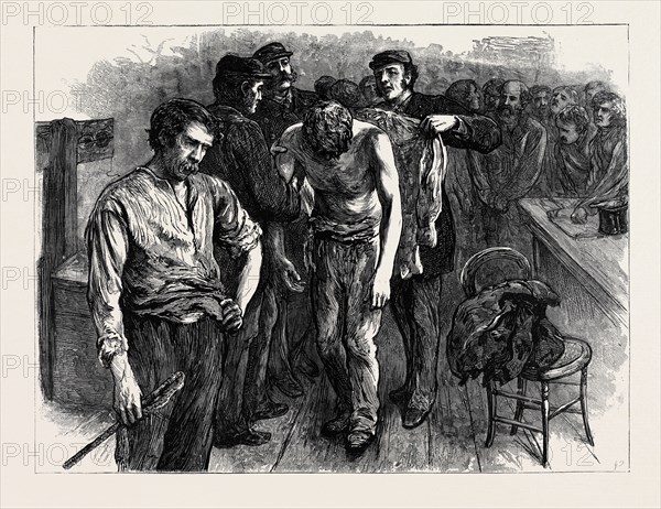 A SKETCH IN NEWGATE: THE GAROTTER'S REWARD, LONDON