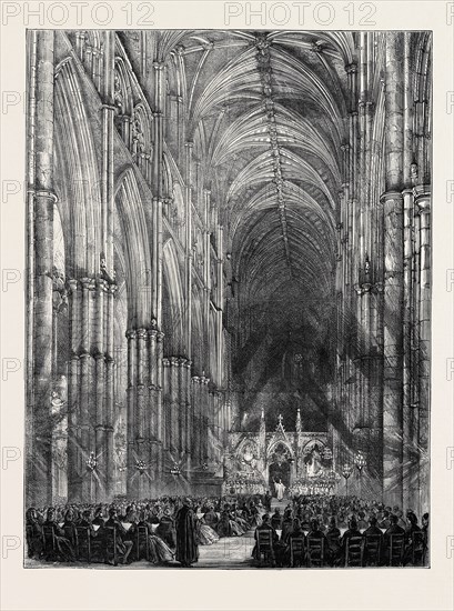 THE PASSION-MUSIC SERVICE AT WESTMINSTER ABBEY, LONDON