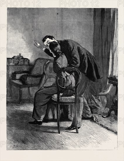 MARION FAY: A NOVEL, BY ANTHONY TROLLOPE, She had turned towards him, and was sitting before him with her face looking into his, when suddenly he had her in his arms.