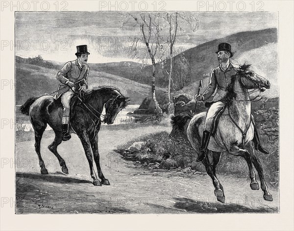 MARION FAY: A NOVEL, BY ANTHONY TROLLOPE: "Mr. Crocker," said Lord Hampstead, "if you will remain here for five minutes I will ride on; or if you will ride on I will remain here till you are out of sight. I must insist that one of these arrangements be made."