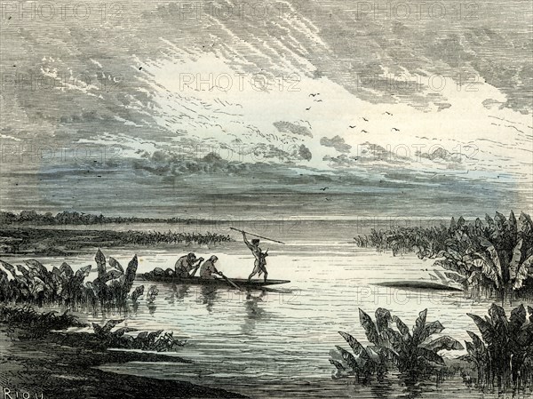Conibis Indians, 1869, Peru