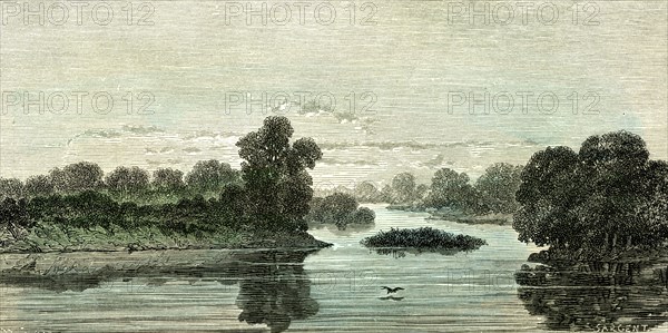 Pachitea River, 1869, Peru