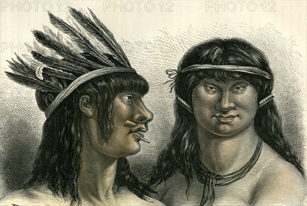 Indians, 1869, peru