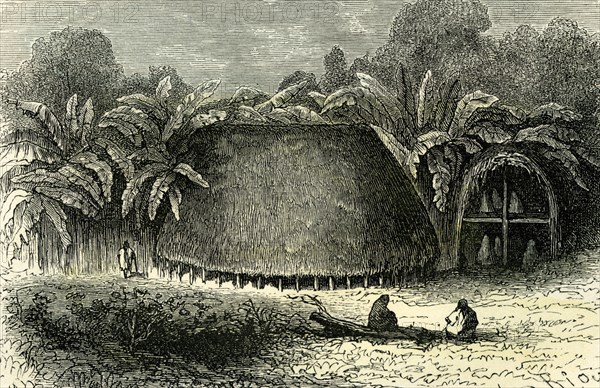 Conibos House, 1869, Peru